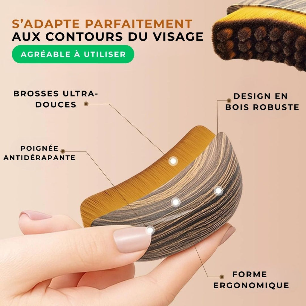 Brosse de massage lymphatique